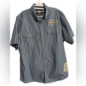 Harley Davidson button down shirt